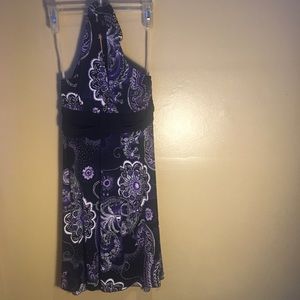 Black and Purple Women’s dress, size large